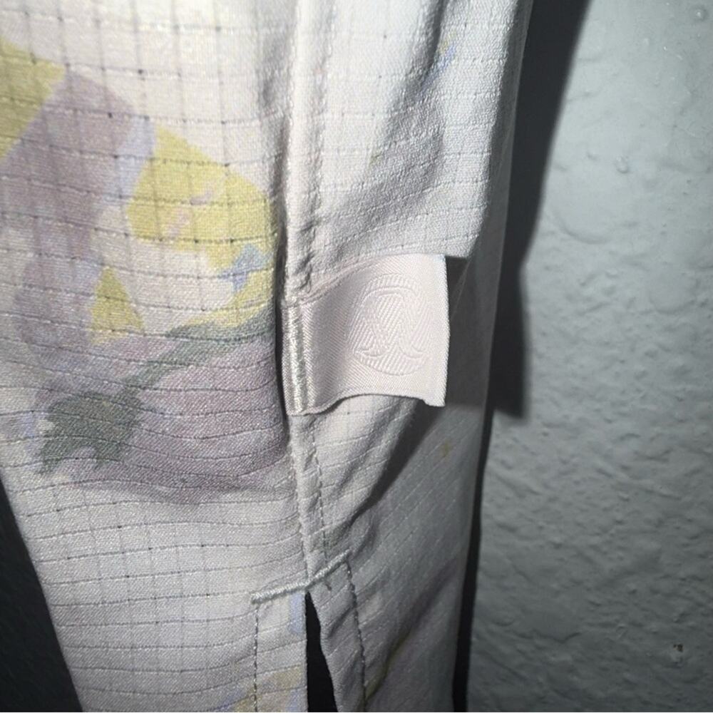 Lululemon Men’s Airing Easy Collar Short Sleeve Size XXL Variegated Bloom - Picture 5 of 7